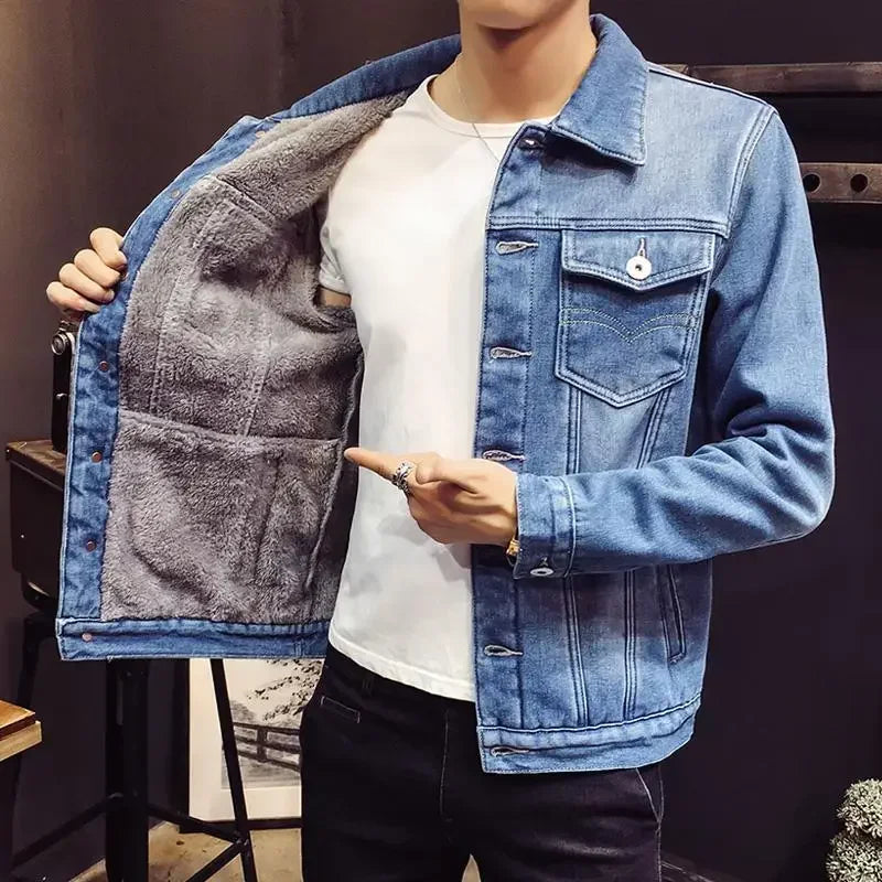 Jaqueta Jeans Masculina Lorennzi Casual 6