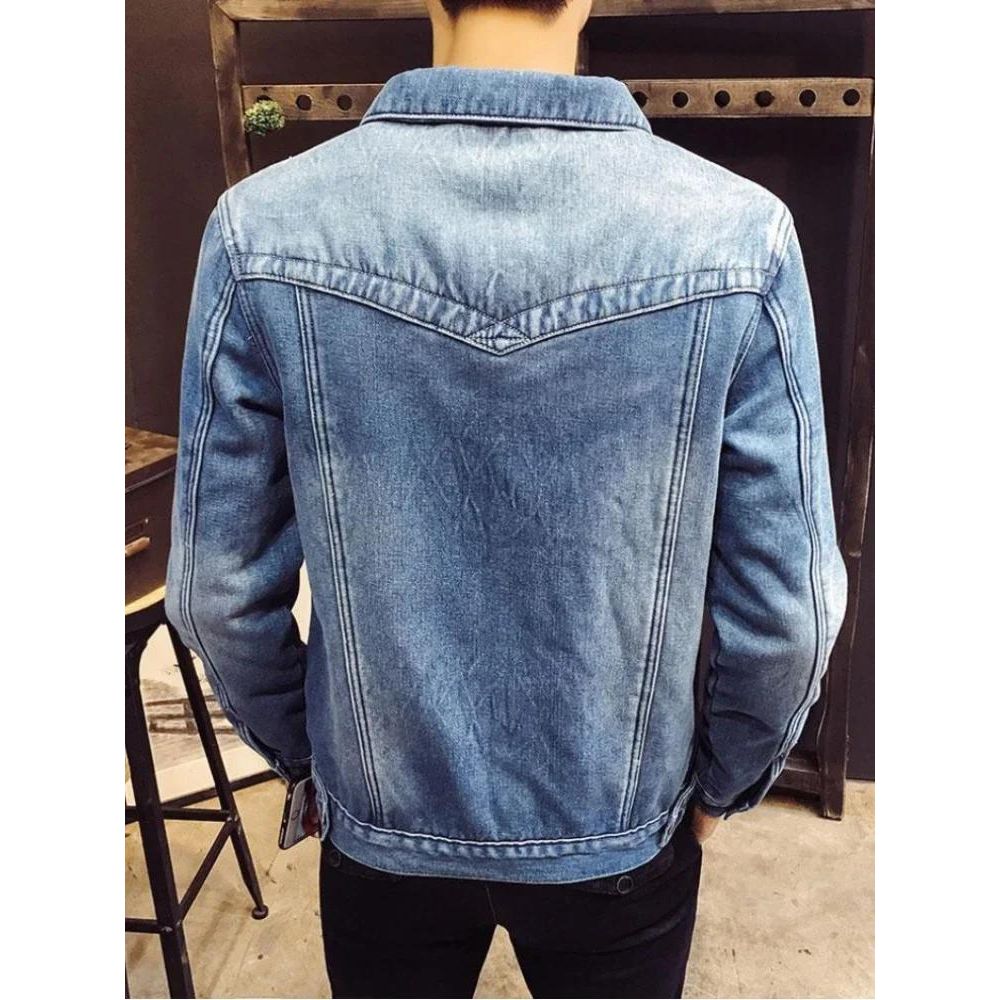 Jaqueta Jeans Masculina Lorennzi Casual 7