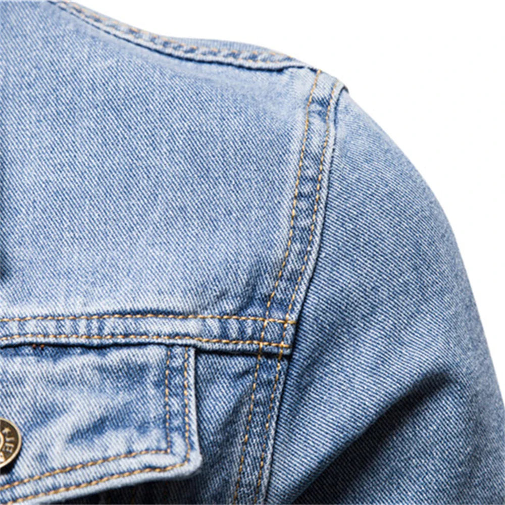 Jaqueta Jeans Masculina Lorennzi Classic 5