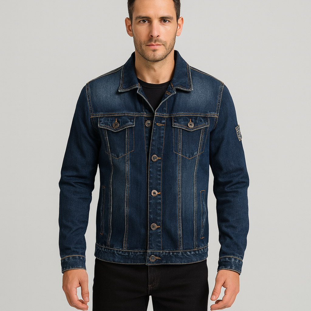 Jaqueta Jeans Masculina Lorennzi Detroit 2