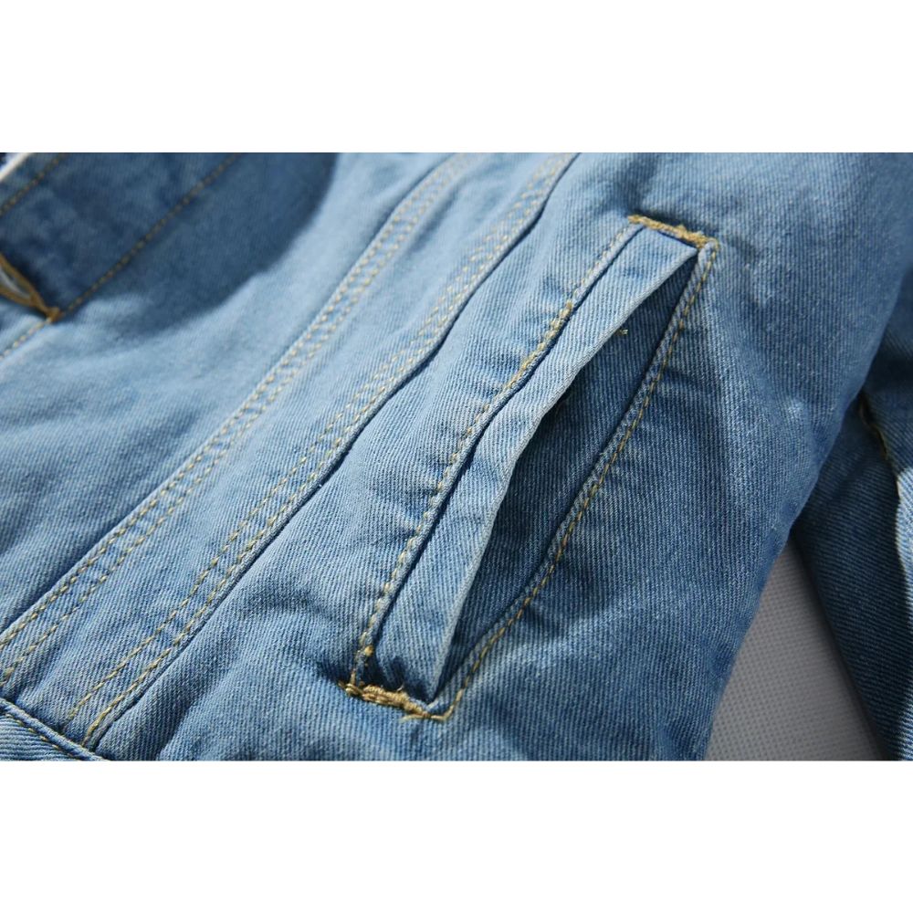 Jaqueta Jeans Masculina Lorennzi Lennox 8