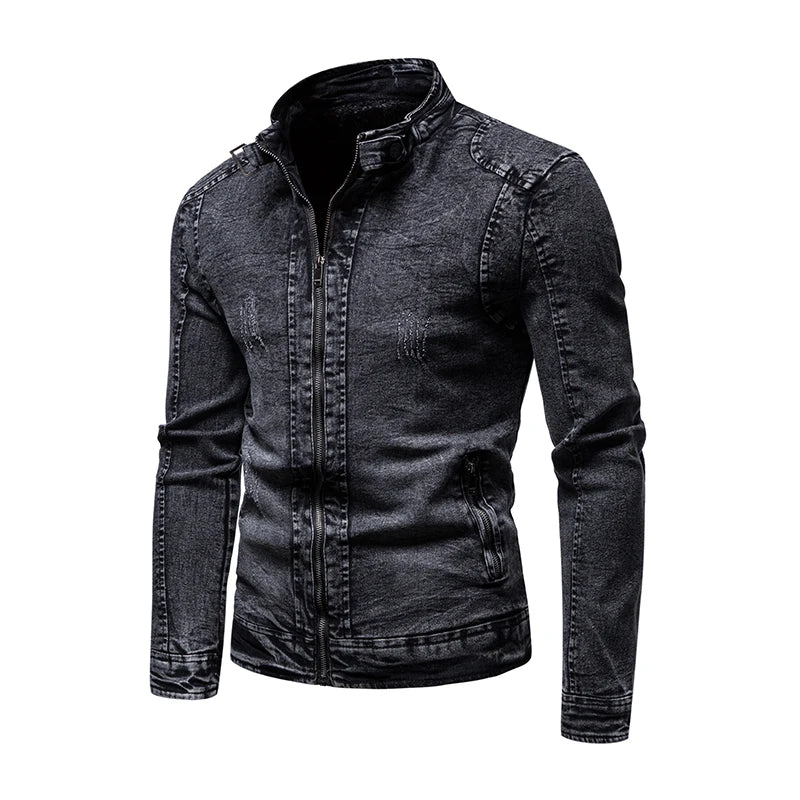 Jaqueta Jeans Masculina Lorennzi Preston 4