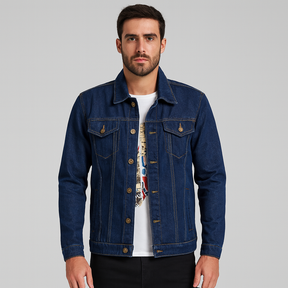 Jaqueta Jeans Masculina Lorennzi Seattle 7