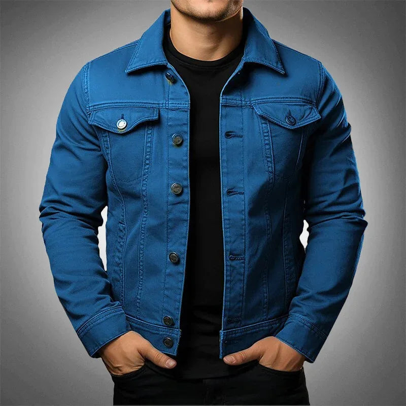 Jaqueta Jeans Masculina Lorennzi Slim 3