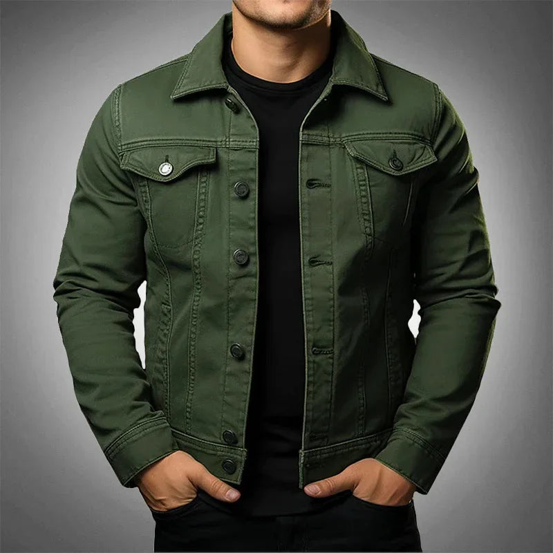 Jaqueta Jeans Masculina Lorennzi Slim 4