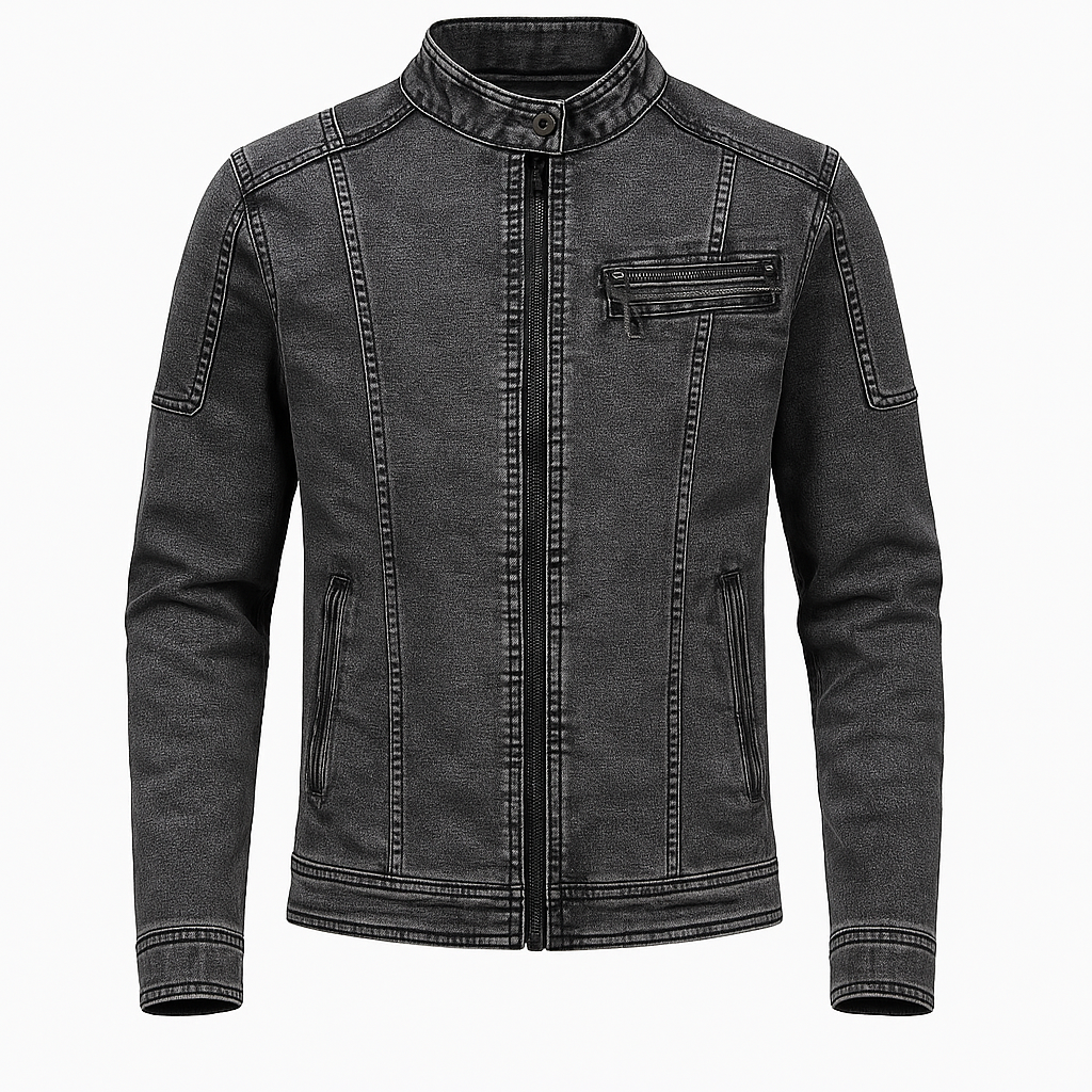 Jaqueta Jeans Masculina Lorennzi Vintage 8