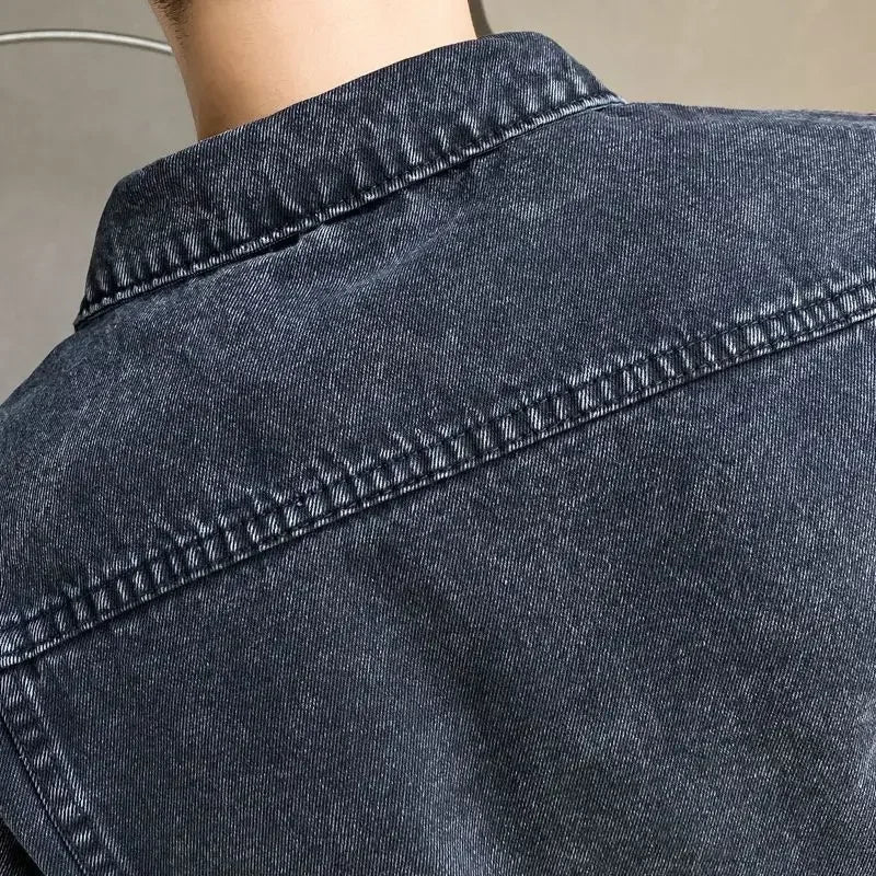 Jaqueta Jeans Masculina Lorennzi com Botões 3