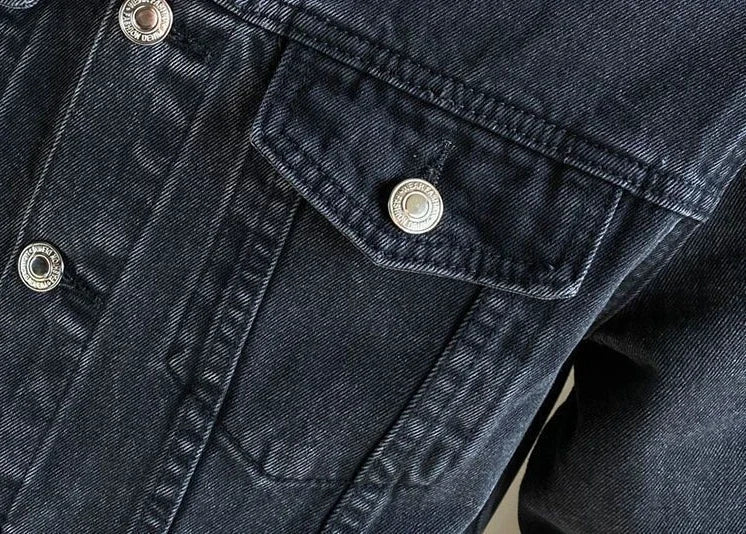 Jaqueta Jeans Masculina Lorennzi com Botões 5