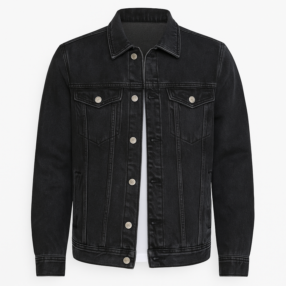 Jaqueta Jeans Masculina Lorennzi com Botões 6