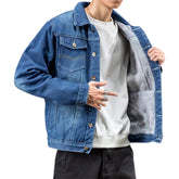 Jaqueta Masculina Jeans Acolchoado Lorennzi Stone