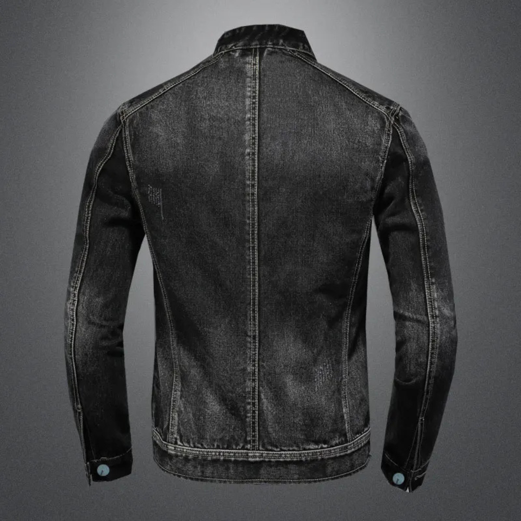 Jaqueta Masculina Jeans Lorennzi Stone 3