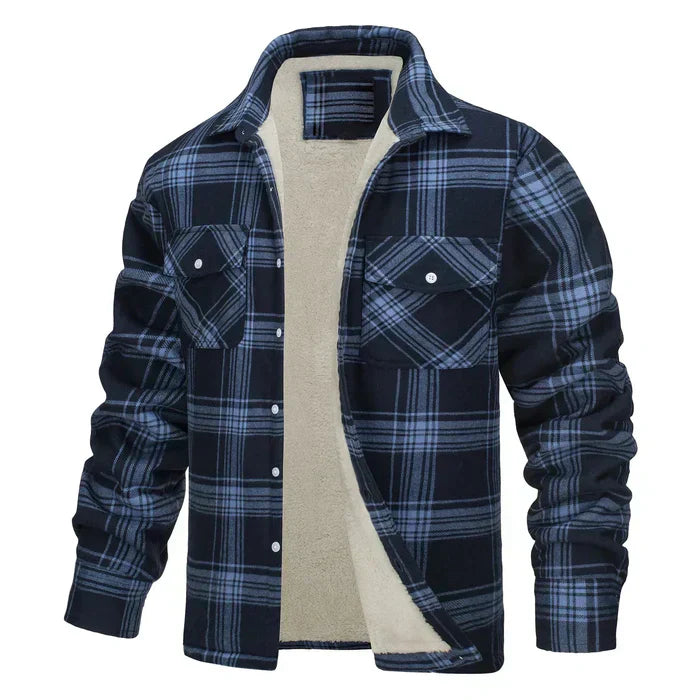 Jaqueta Masculina Xadrez Lorennzi Noir 2