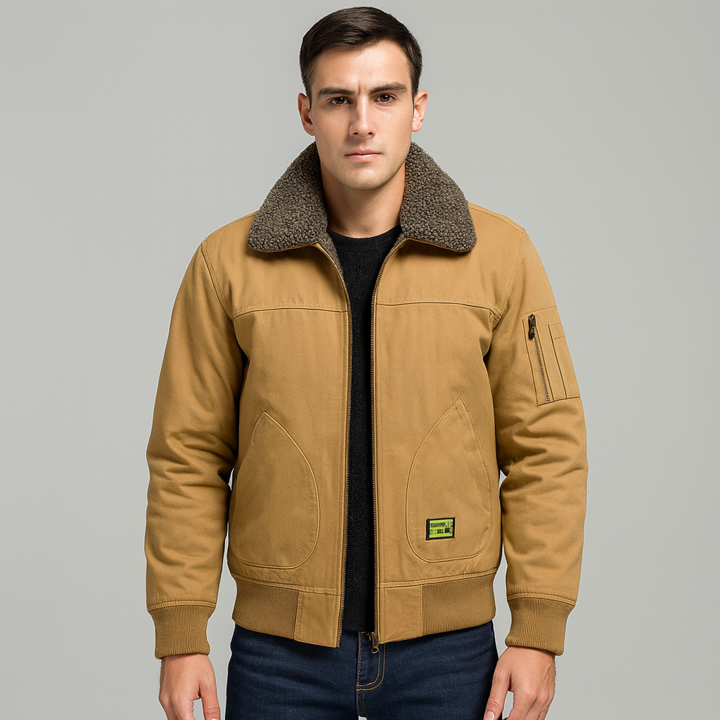 Jaqueta Masculina de Lã Lorennzi Aviator 2