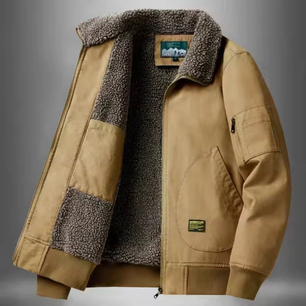 Jaqueta Masculina de Lã Lorennzi Aviator 6