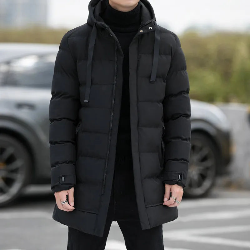 Jaqueta Puffer Masculina Alongada Lorennzi 2
