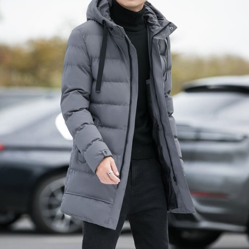 Jaqueta Puffer Masculina Alongada Lorennzi 4