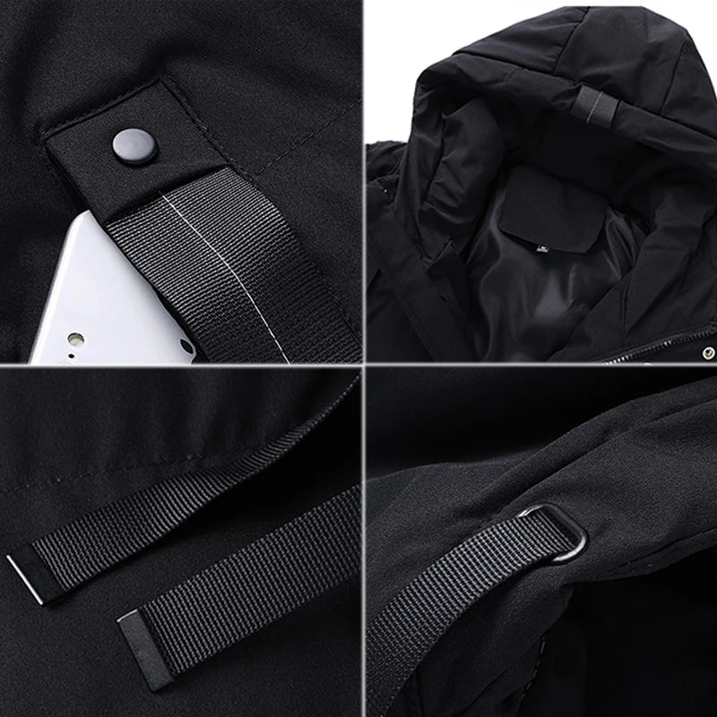 Jaqueta Puffer Masculina Alongada Lorennzi 7