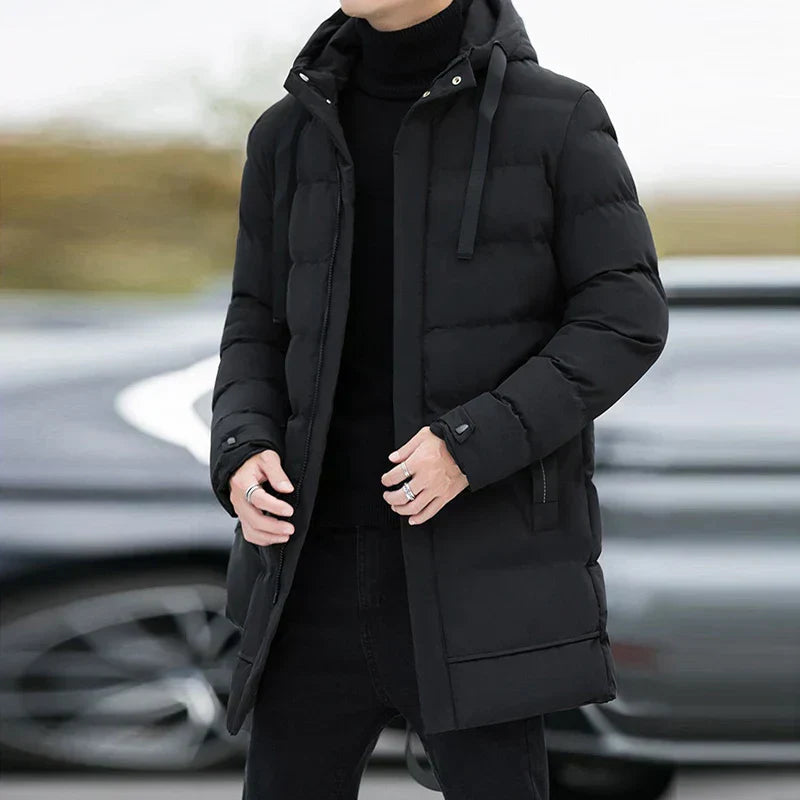 Jaqueta Puffer Masculina Alongada Lorennzi