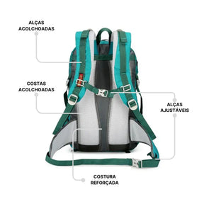 Mochila-Camping-Impermeavel-Lorennzi-40L-Azul-Escritas