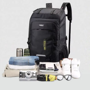 Mochila-Impermeavel-Forge-Lorennzi-60L-Preto-Itens