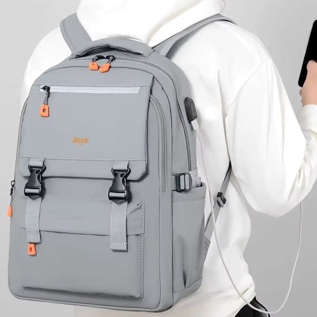 Mochila Masculina Impermeável Jeep Lorennzi 9