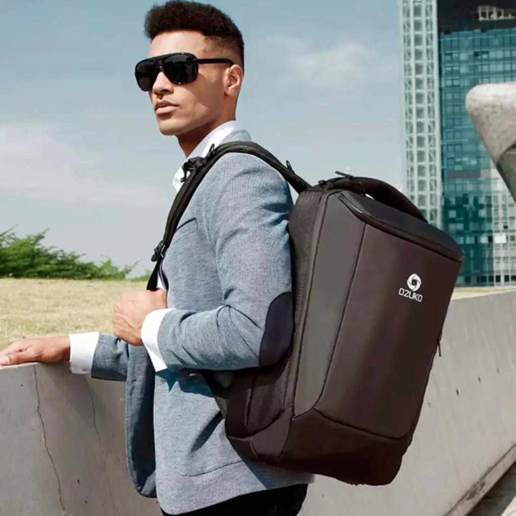 Mochila Notebook Impermeável 17" USB Vortex Lorennzi 2