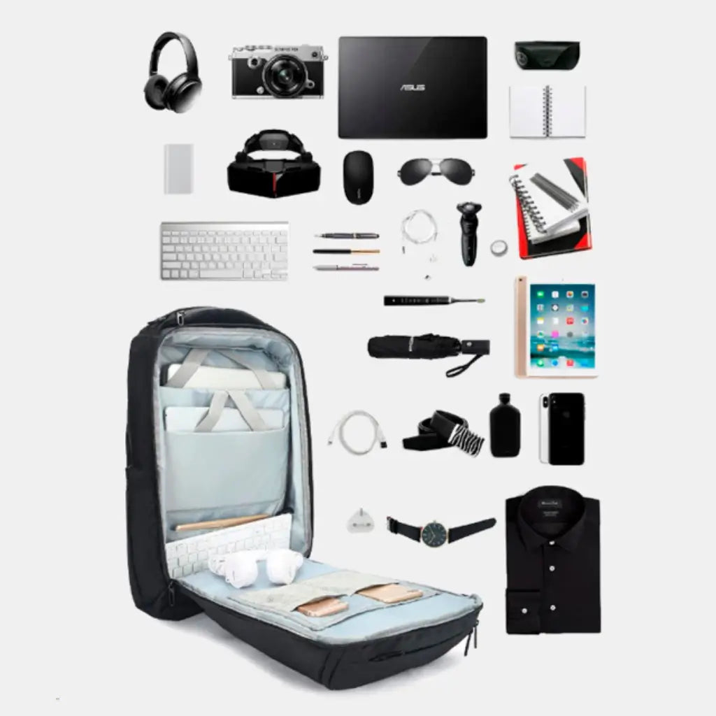 Mochila Notebook Impermeável 17" USB Vortex Lorennzi 7