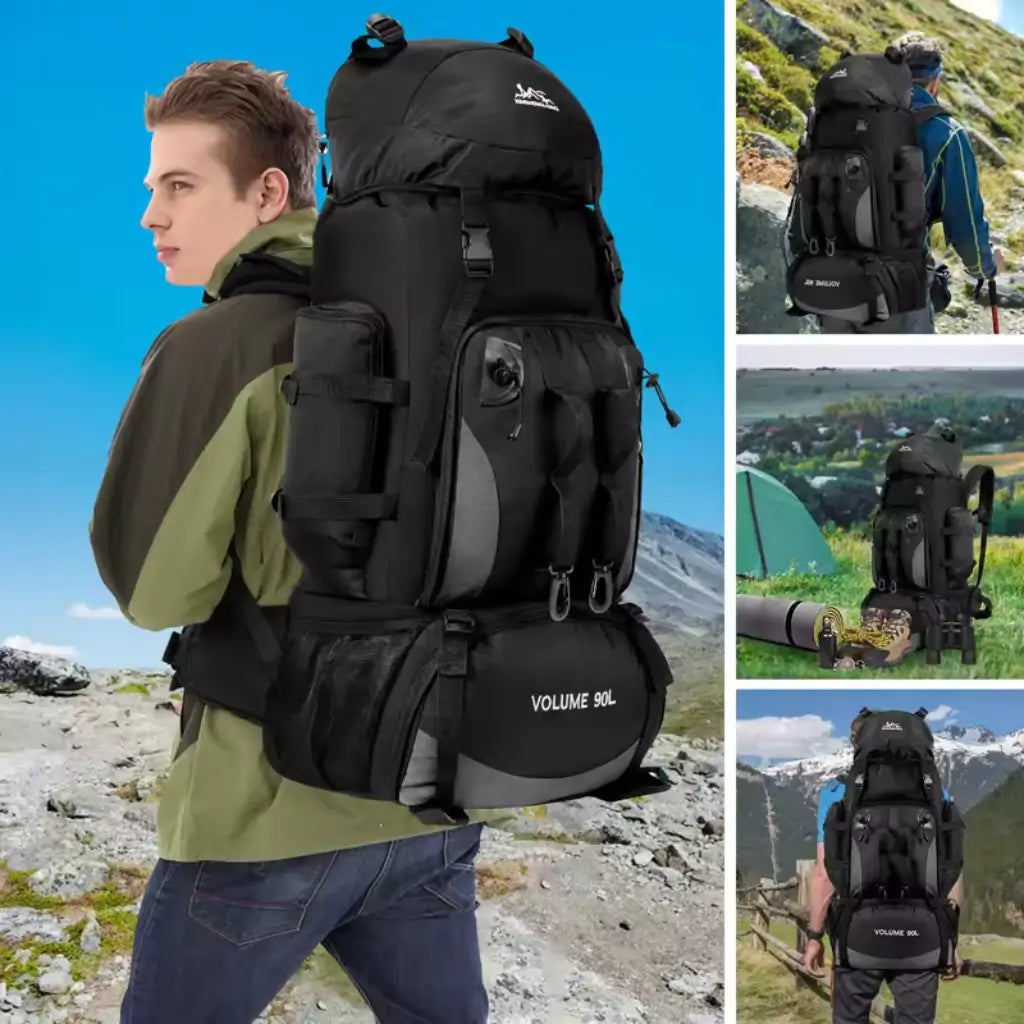 Mochila de Acampamento 90 litros Lorennzi Outdoor 2