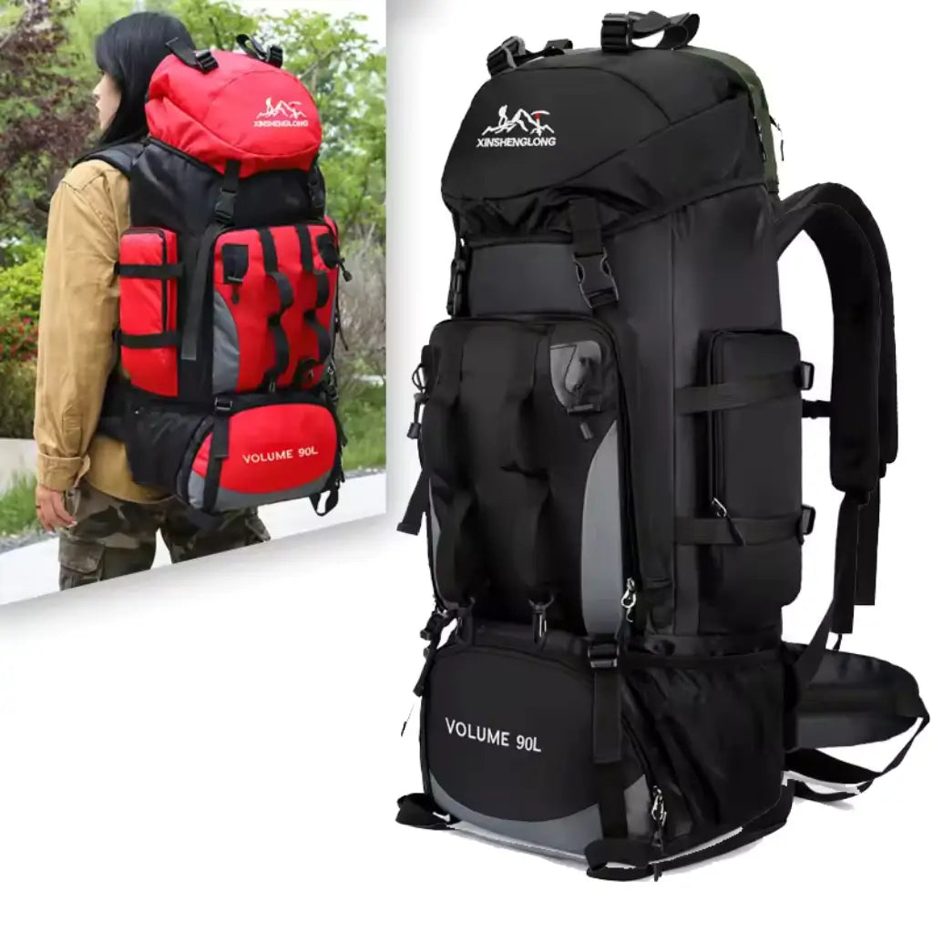 Mochila de Acampamento 90 litros Lorennzi Outdoor 9