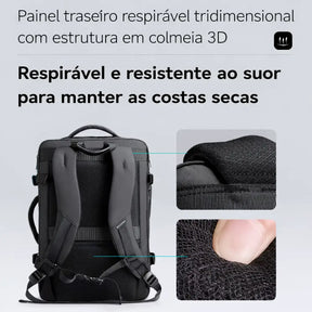 Mochila de Viagem Expansível Travel Lorennzi 5