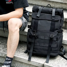 Mochila de Viagem Masculina Expansível Lorennzi 2