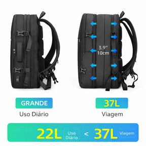 Mochila de Viagem Notebook 17" Guard Lorennzi 6