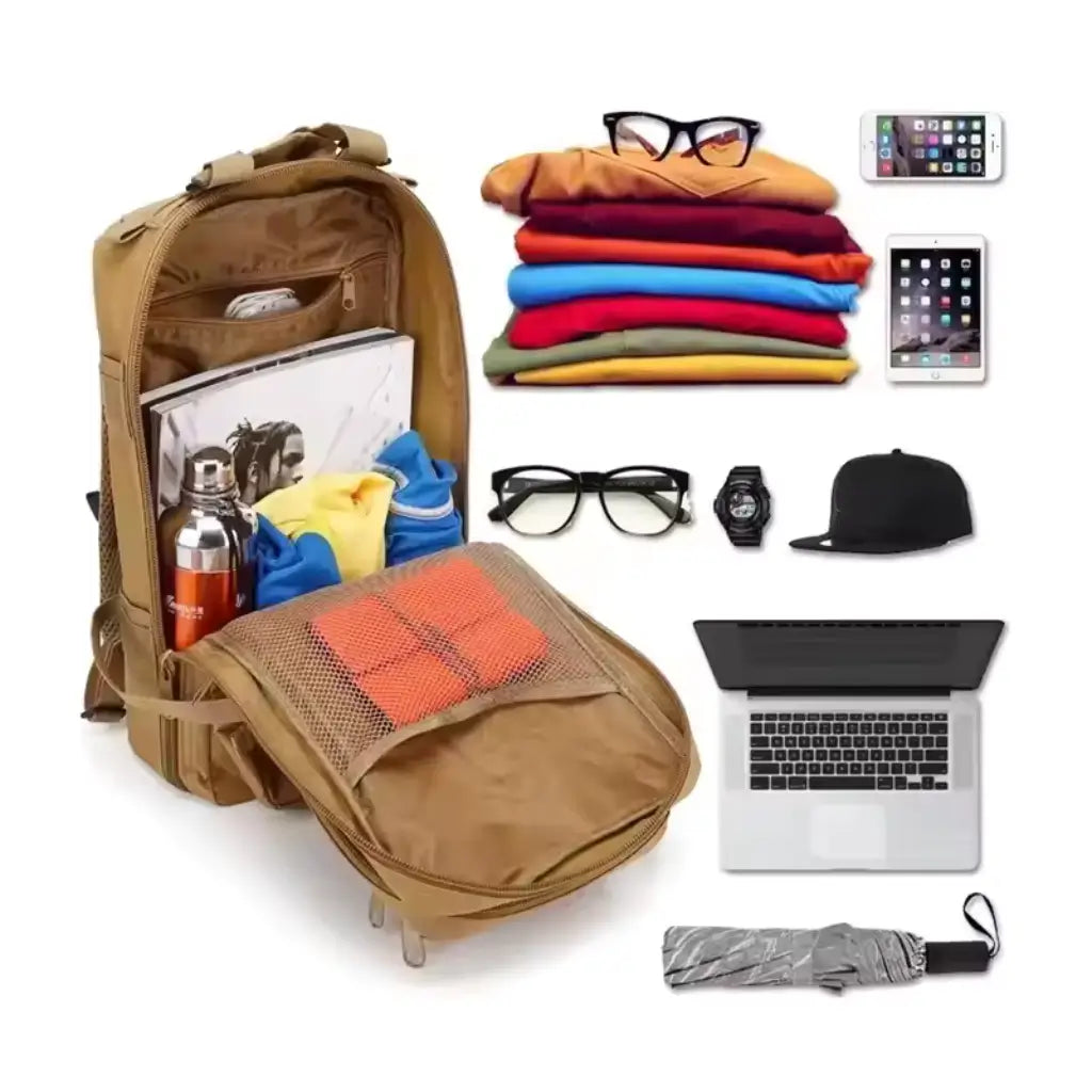 Mochila de Viagem Tática Lorennzi Impact 3