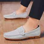 Sapato Mocassim Masculino de Camurça Lorennzi 15