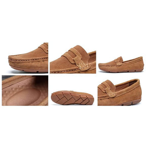 Sapato Mocassim Masculino de Camurça Lorennzi 18