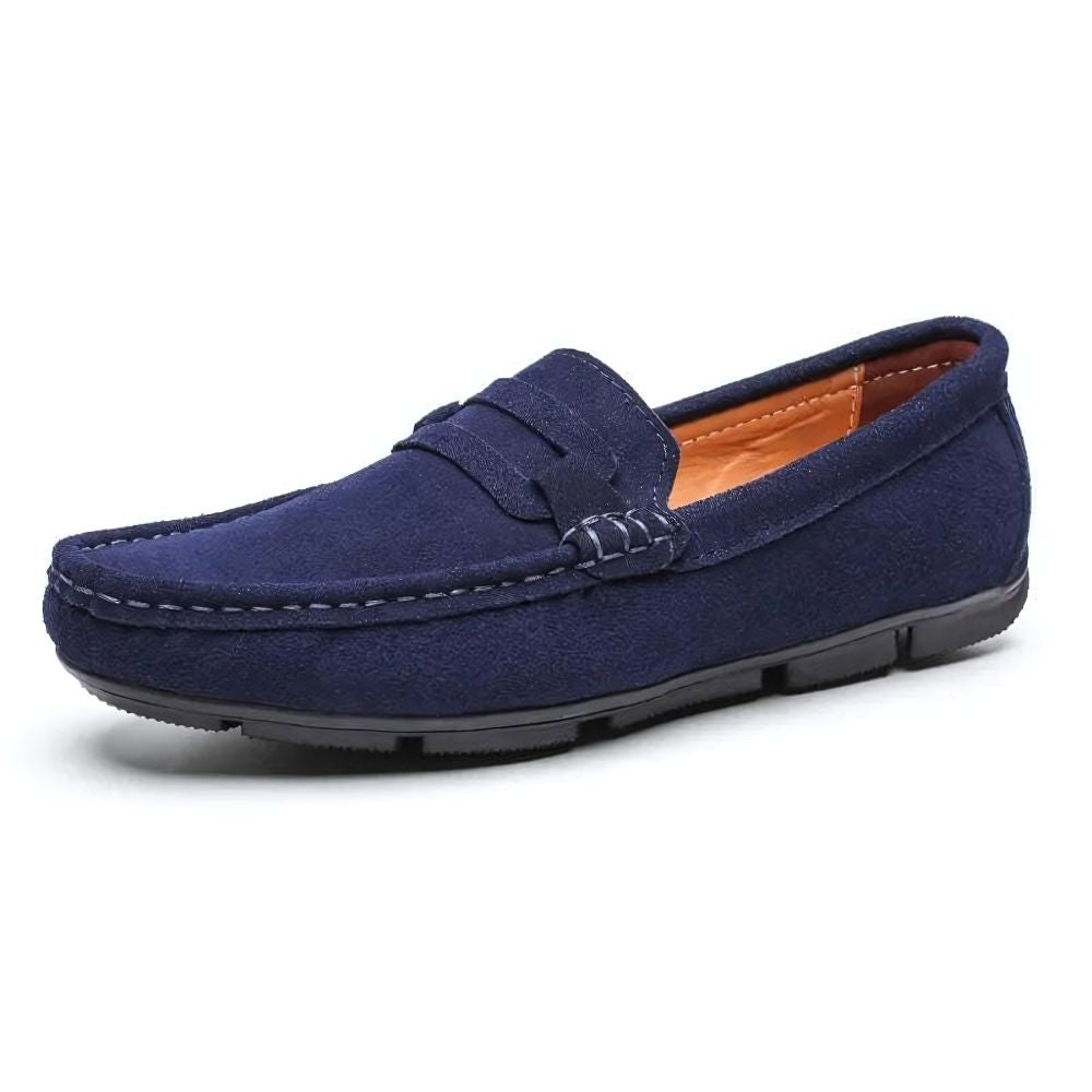 Sapato Mocassim Masculino de Camurça Lorennzi 2