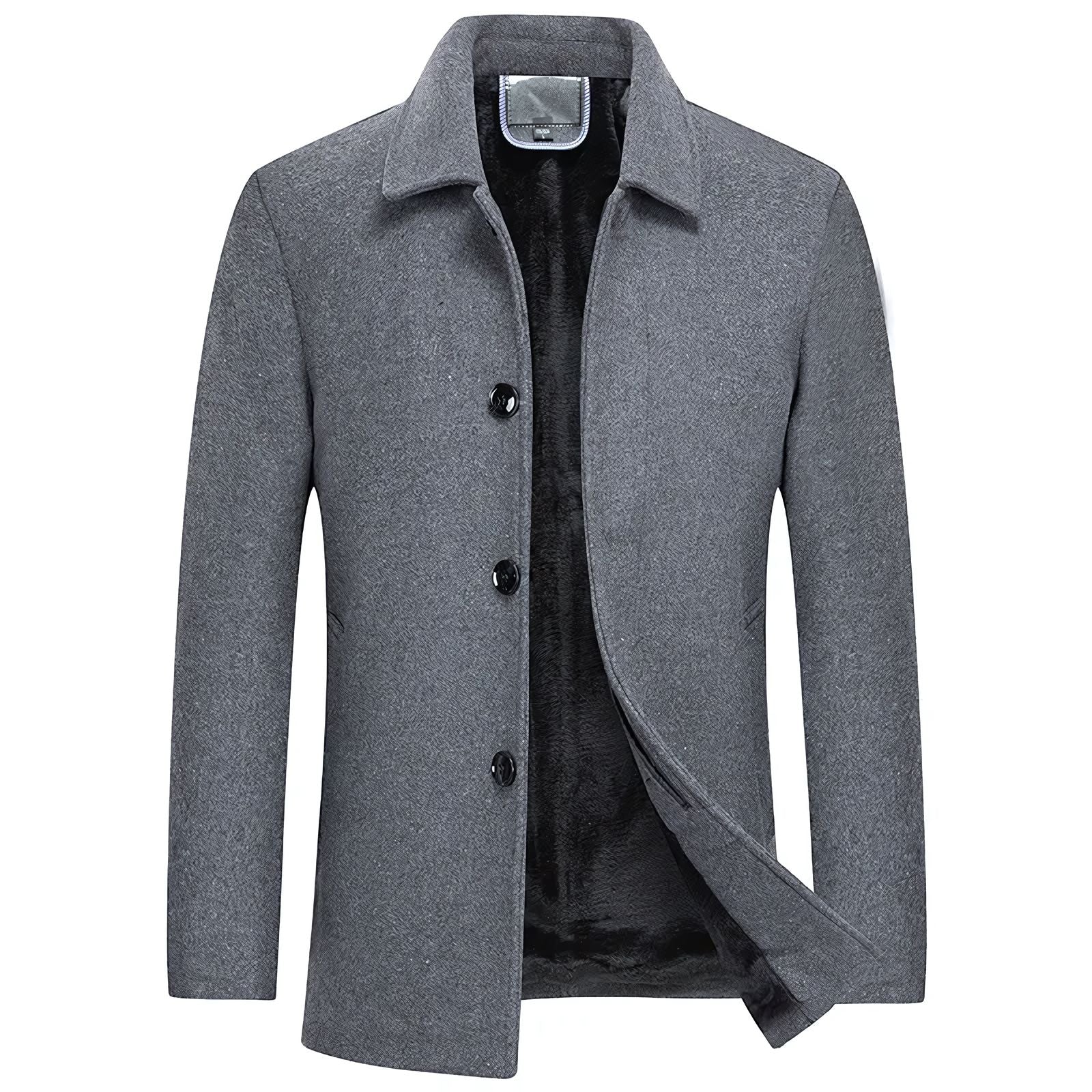 Sobretudo Masculino Curto de Lã Lorennzi 9