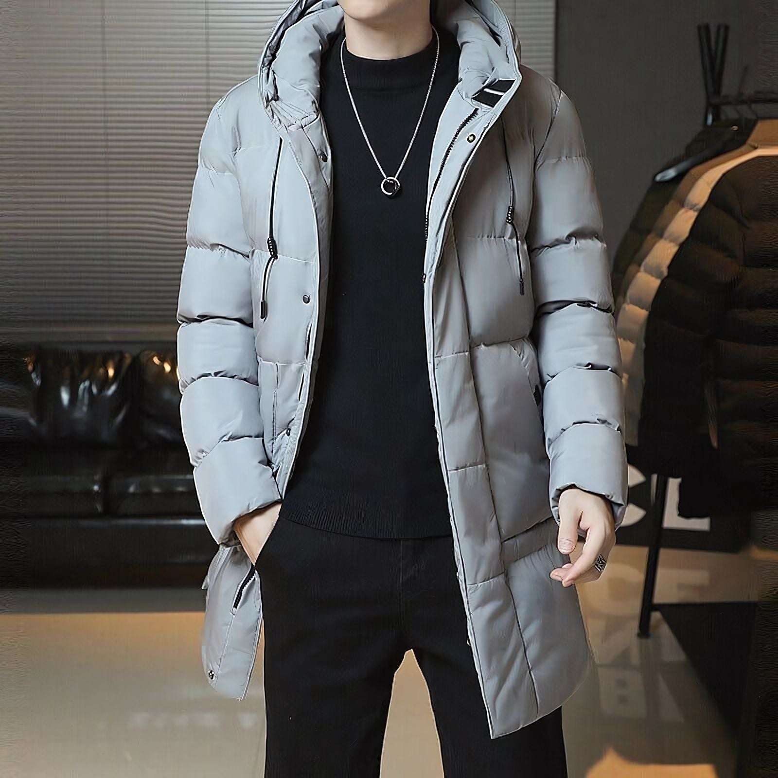 Sobretudo Masculino Puffer Lorennzi 2