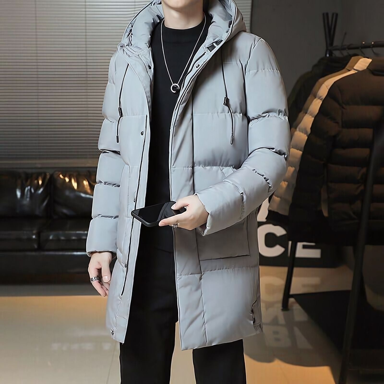 Sobretudo Masculino Puffer Lorennzi 3