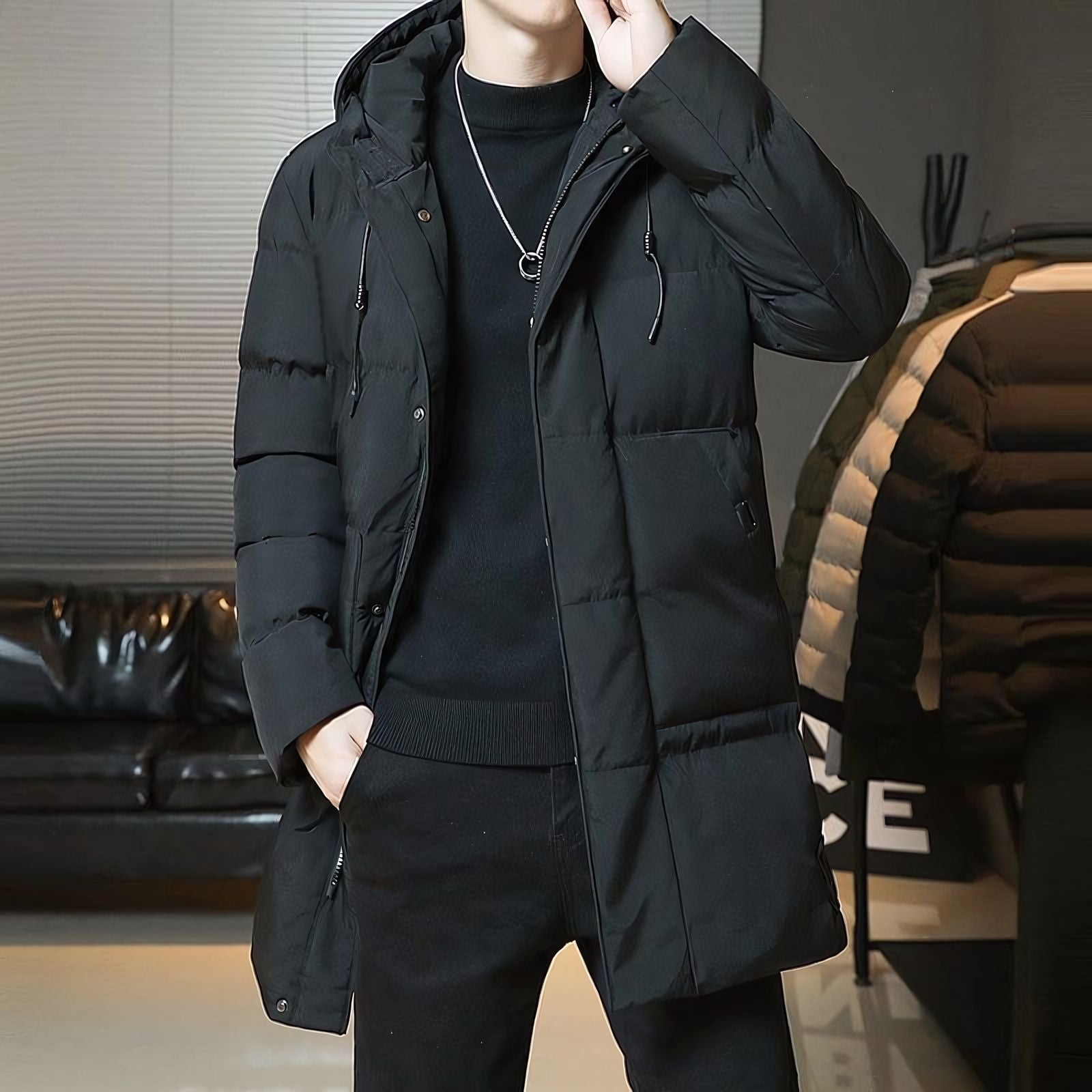 Sobretudo Masculino Puffer Lorennzi 5