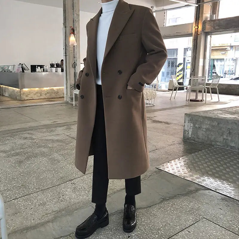 Sobretudo Masculino em Lã Lorennzi Street 5