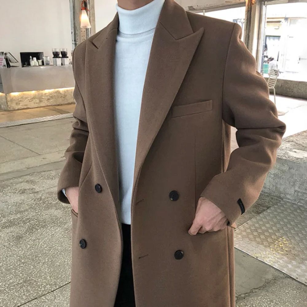 Sobretudo Masculino em Lã Lorennzi Street 6
