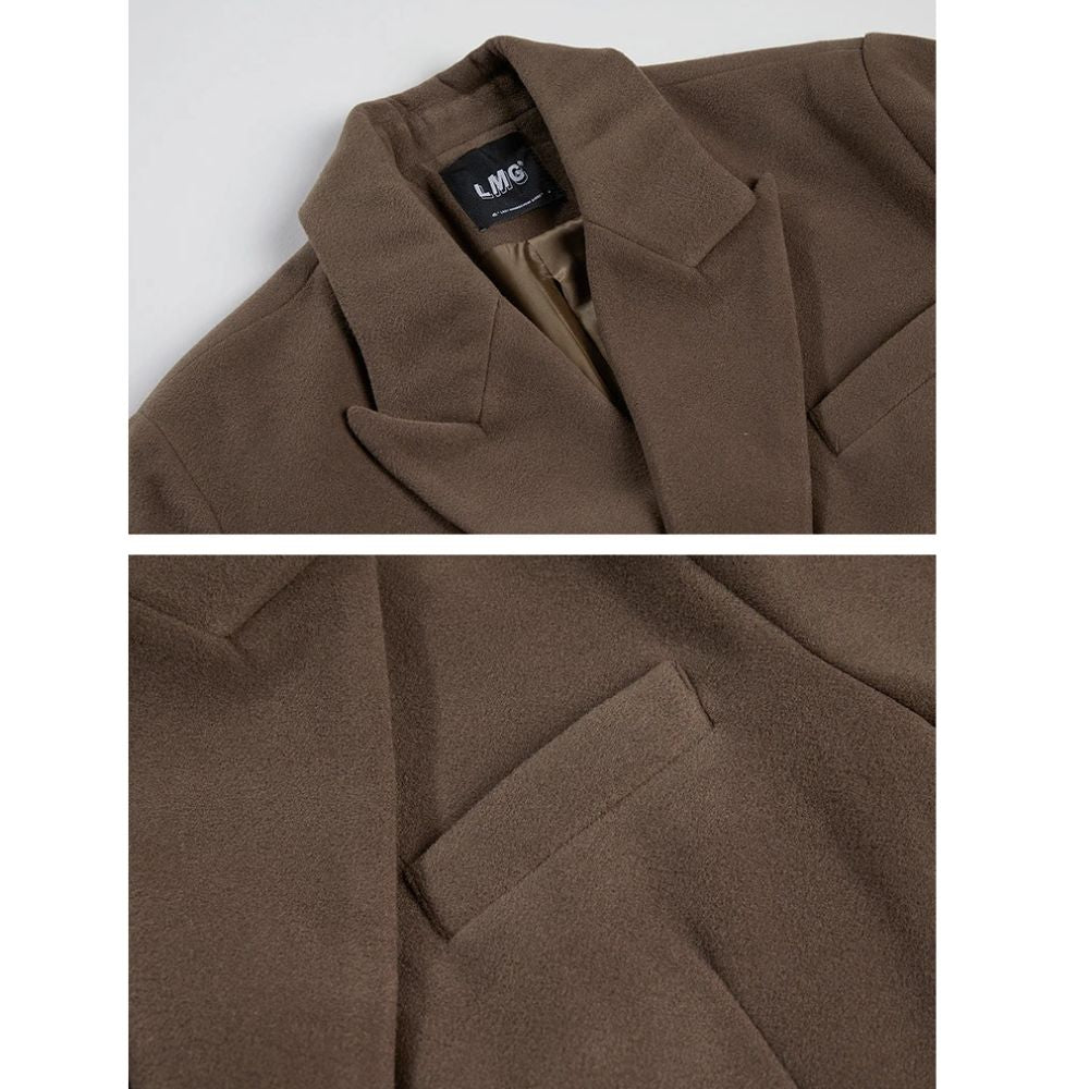 Sobretudo Masculino em Lã Lorennzi Street 8