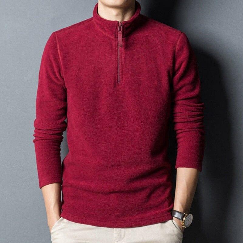 Suéter Masculino Gola Alta com Zíper Lorennzi 4
