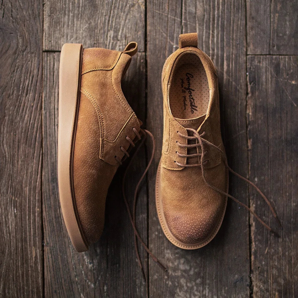 Tênis Masculino em Camurça Lorennzi 4