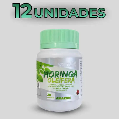 Moringa Oleífera – Suplemento Alimentar Natural com Moringa – 30 Cápsulas
