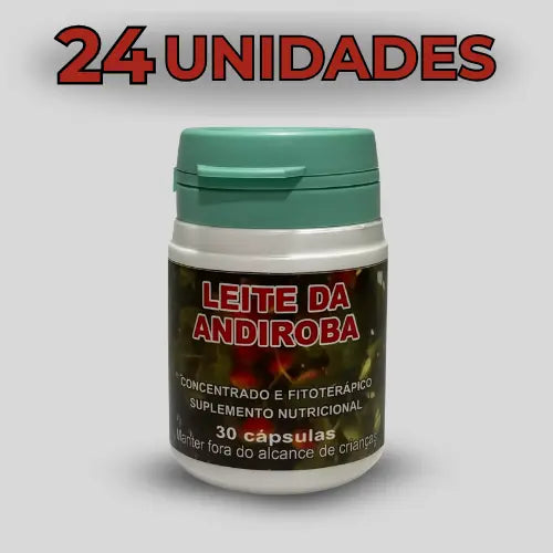 Leite de Andiroba 500 mg – Suplemento Alimentar Natural com Carapa guianensis – 30 Cápsulas