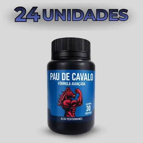 Pau de Cavalo – Suplemento Alimentar Natural com Maca Peruana e Catuaba – 60 Cápsulas