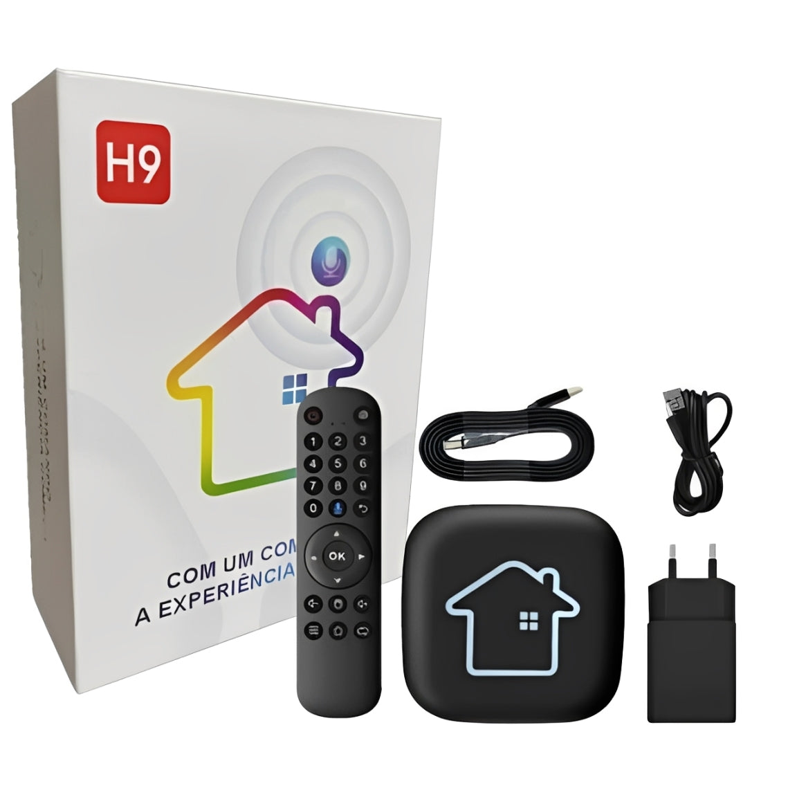 Aparelho HTV H9 4K Ultra HD